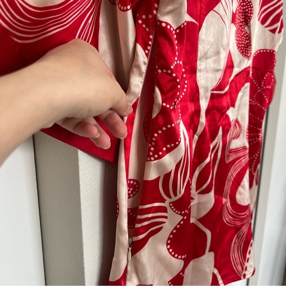 Vintage Y2K Charlotte Russe Silk Babydoll Top – 90s, 2000s, Kimono, Japanese - Picture 6 of 12